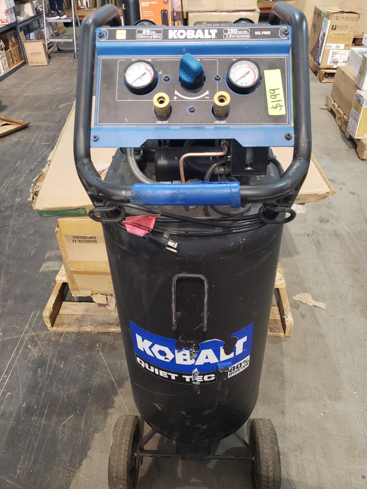 Kobalt Quiet Tech 26gal Air Compressor