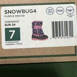 Kids Snowboots Size 7