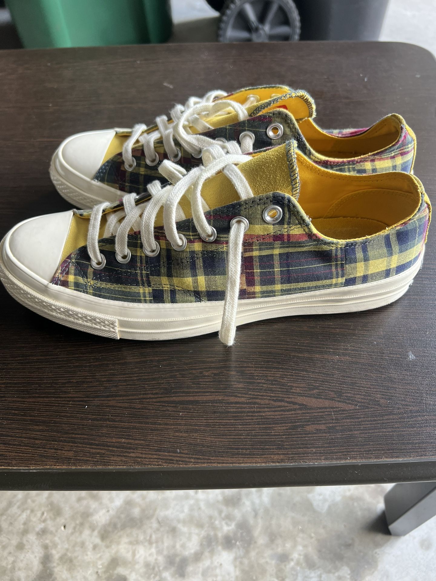 Low Converse Plaid