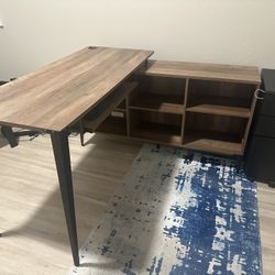 Sectional Desk With Slide Out Keyboard