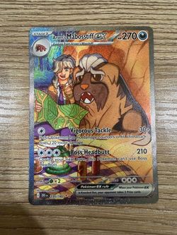 Arven’s Mabosstiff ex - Destined Rivals - Pokemon Card