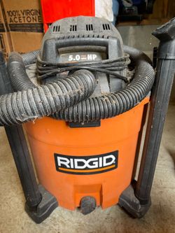 RIDGID WED AND DRY VACUUM
