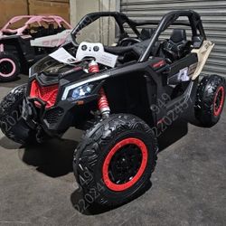 BRAND NEW! 48VOLT 4x4 Kids Can Am Ride On Utv Razor Electric Kids Car With Remote Control & 2 BATTERIES Power Wheels Powerwheels 24v 48v 24volt 