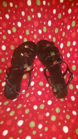 Black sandals