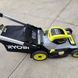 Ryobi 40v AWD self-propelled Lawn Mower 