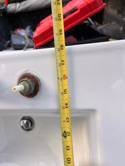 Bathroom zinc