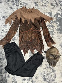 Kids Size Medium Scarecrow Halloween Costume