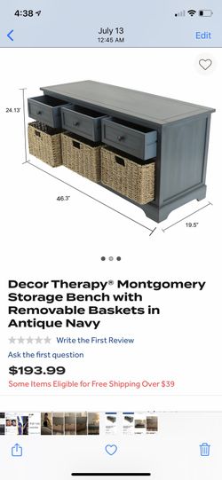 In Box Bench