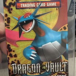 2012 Pokemon Int'l Dragon Vault Salamence Foil Booster Pack 