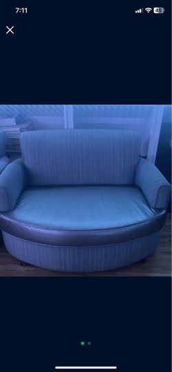 Blue couch