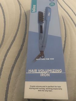 Bliss hair volumizing iron