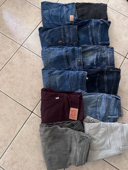 Variety of jeans