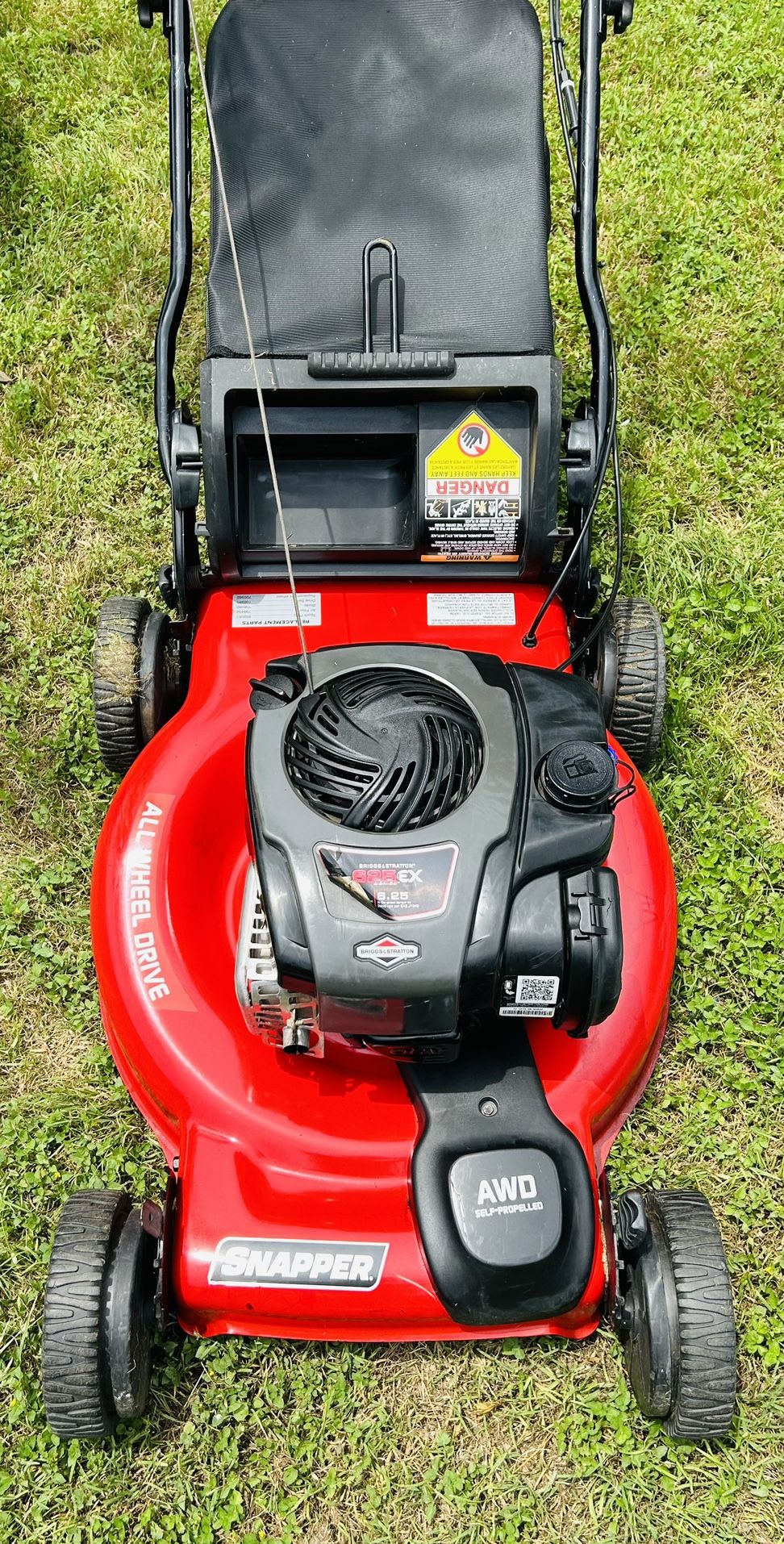 Snapper awd mower sales