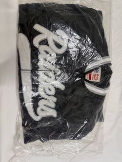 NFL Raiders Black Satin Varsity Jacket