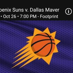 Phoenix Suns Vs Dallas Mavericks Tickets 