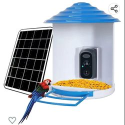 A.I. Bird Feeder W/viewing,sound and alerts