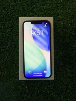 iPhone 13 Mini Blue 128gb With Box + New Charger USED But Works Perfectly 🚨UNLOCKED🚨