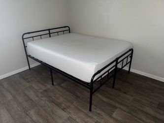Mattress with frame