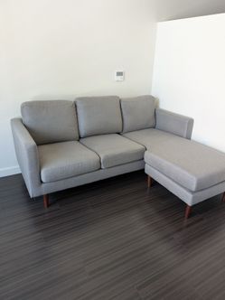 Rivet Revolve Modern Sofa Couch, 80"W