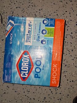 Pool & Spa Shock XtraBlue+ 12-Pack CLOROX