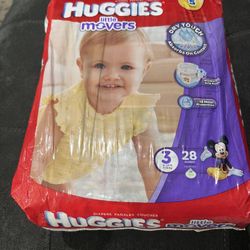 Huggies Little Movers Size 3