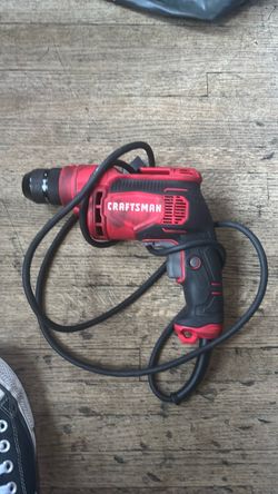 Craftsman Corded Electric Drill  $50