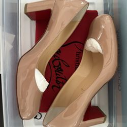 Christian Louboutin Heels (Blush Color)
