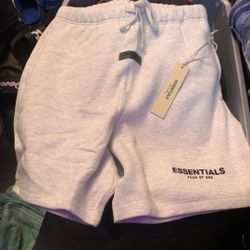 Gray Essentials Shorts 