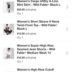 Cute Women’s Clothes Size Medium/ Large 