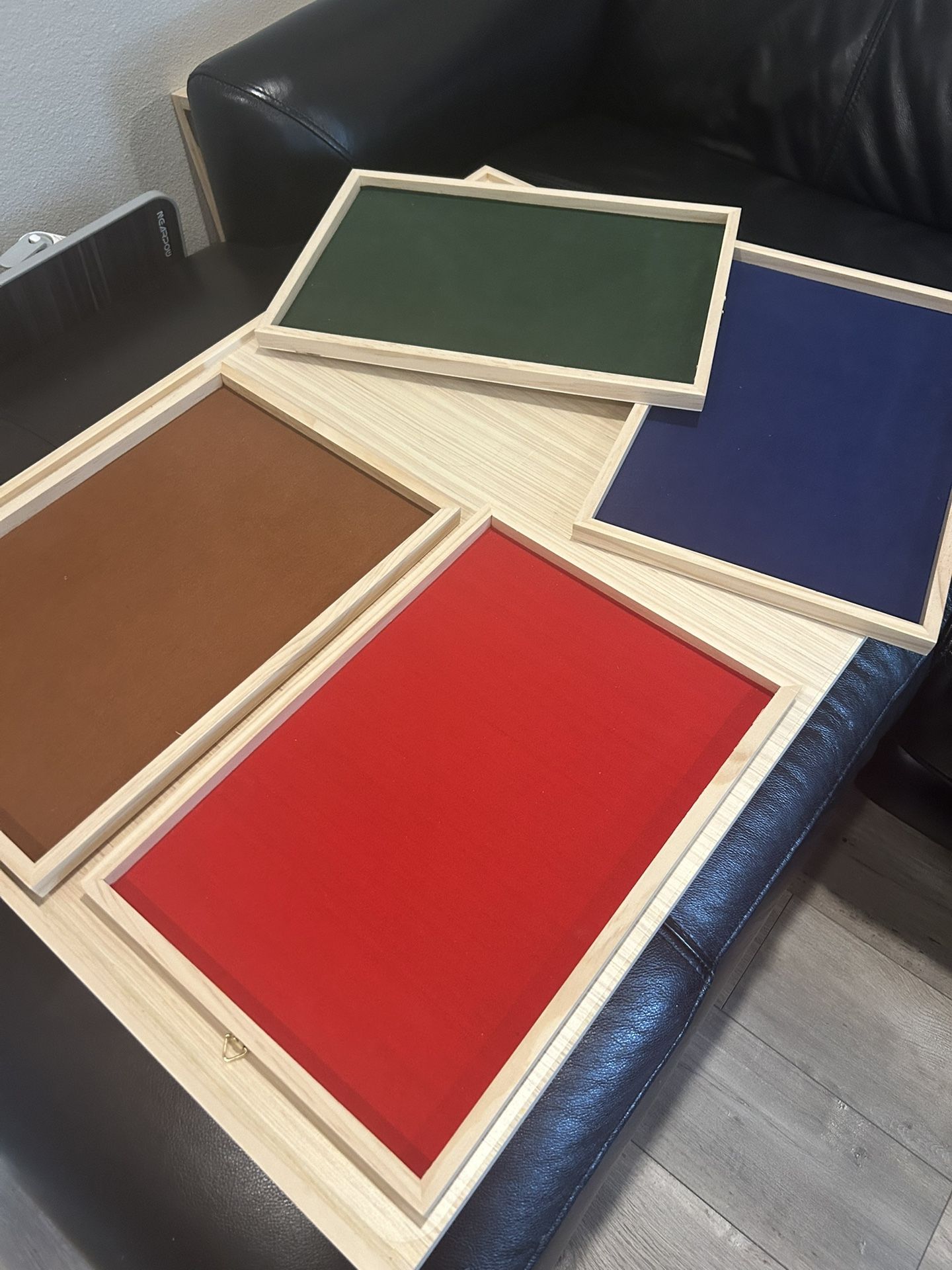 Rotatable Puzzle Board With Drawers And Cover