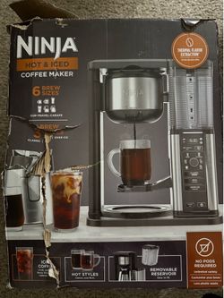NINJA HOT AND ICED COFFEE MAKER