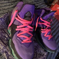 Lebron Nike Purple And Pink Laces Never Wore