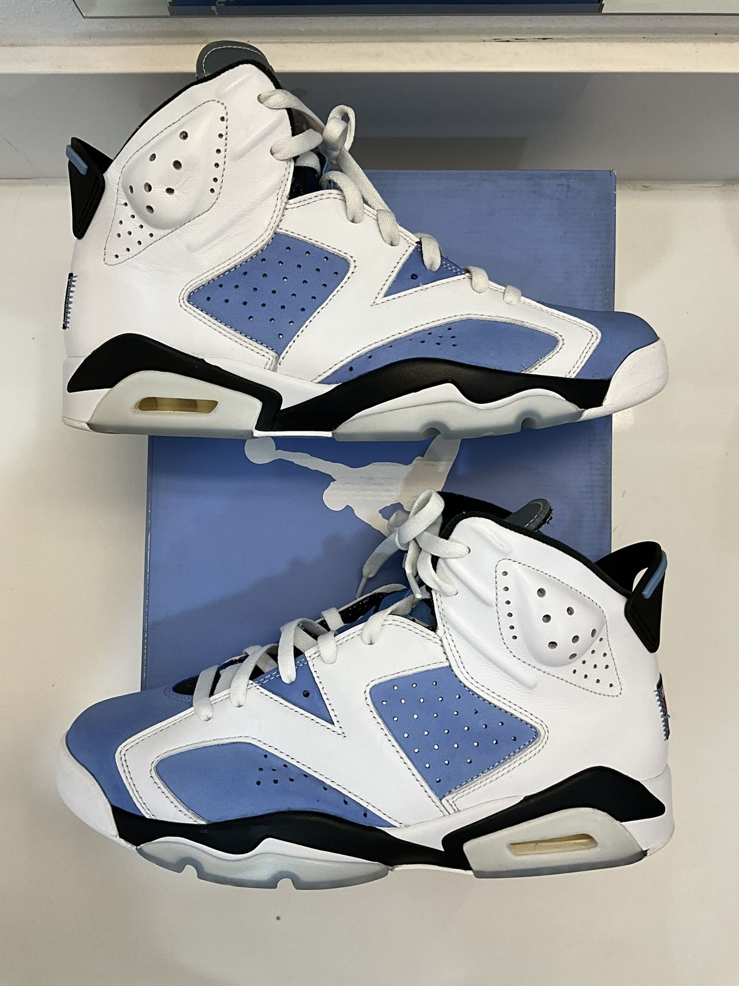Jordan 6 Retro UNC White Men’s Size 12