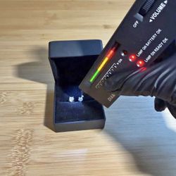 VVS1 Moissanite Diamond Earrings 