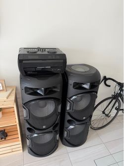 Alter Lansing Extreme AL-5500 Bluetooth Party Speaker System-Powerful Sound