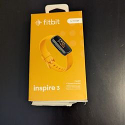 Fitbit - Yellow/Orange