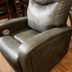 Ashley Leather Recliner 