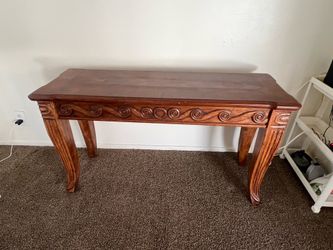 Console table