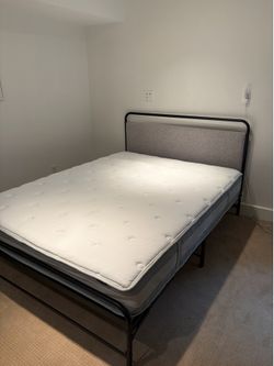 Queen Size Mattress and bed frame