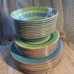 27 pieces melamine target home dinnerware 