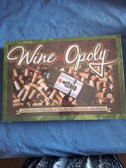 Wine Opoly Board Gane For Adults