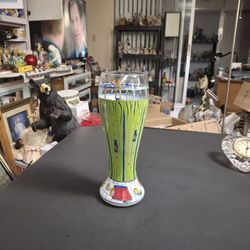 Lolita Gotta Love Beer 22 OZ Hand-painted Pilsner Glass "Beer In The Shower" Hand Wash Only