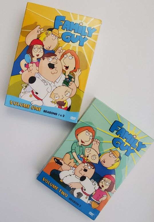 Family Guy DVD Box Set Volume One Seasons 1 2 & Two Season 3 Animated Series New English Spanish French