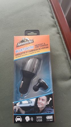 Bluetooth headset car charger