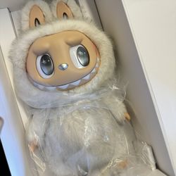 POP MART The Monster Labubu Zimomo Angel in Clouds Figure➕Tote Bag