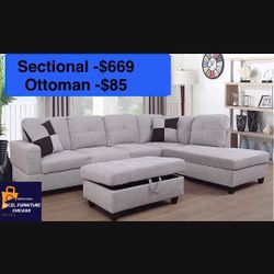 Two Pice Sofa Section 