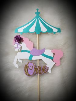 Carousel centerpiece stick
