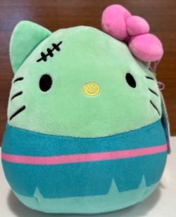 Hello kitty Frankenstein Squishmallow 6.5” Plush New with Tags