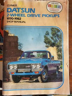 Datsun pickup Manuel mint condition