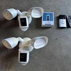 Ring Doorbell And Floodlights Pro Wired